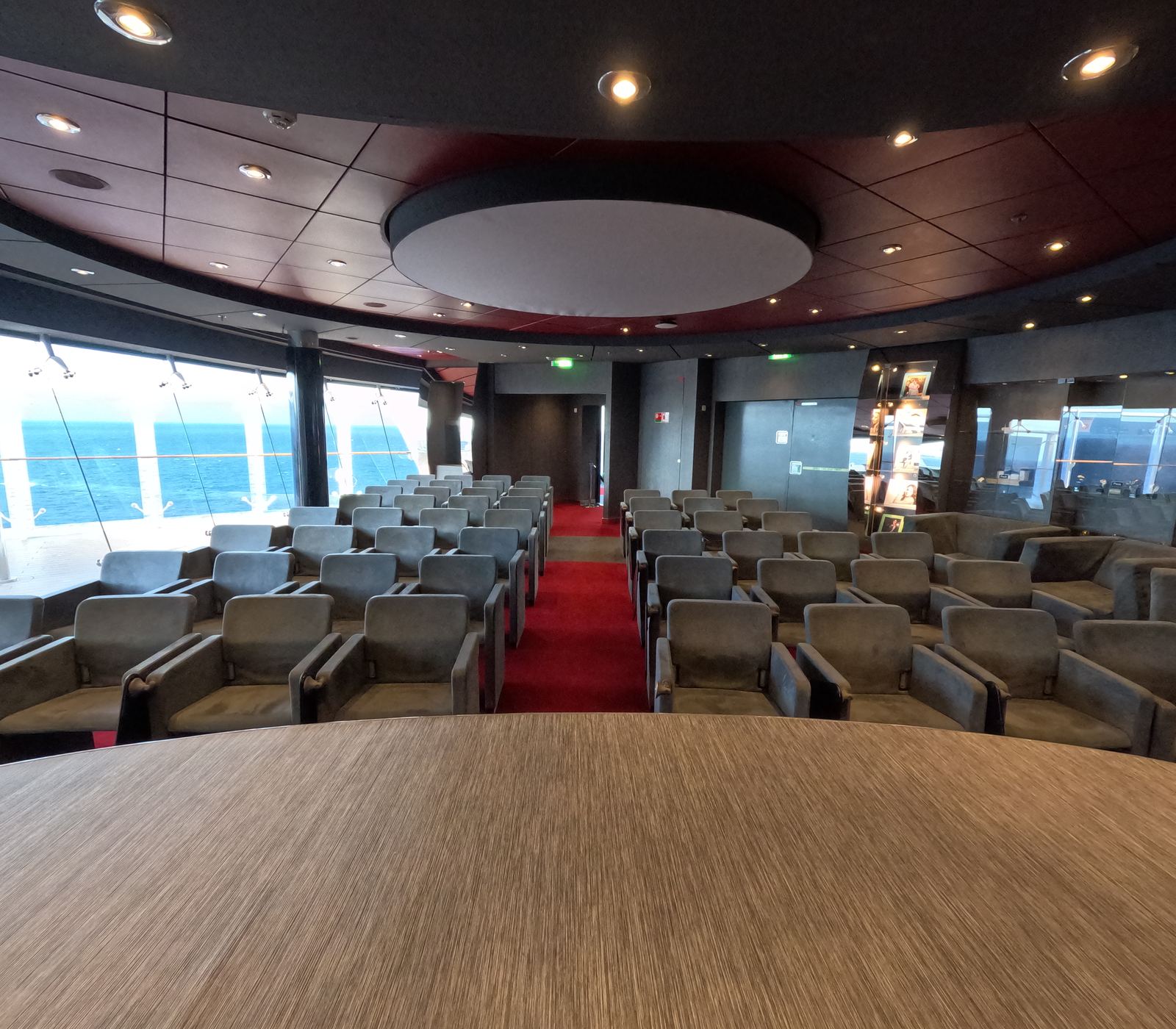 Conference theater aboard MSC Divina